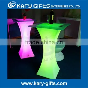 Acrylic Led Cocktail Table Led Light up Tables Wedding Table thumbnail-3