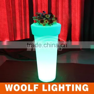 Amazing Color LED Furniture Decorative Flower Pot Lighting thumbnail-5