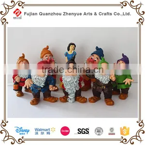 Custom Polyresin Thumbelina Cartoon Character Crafts Resin Garden Sister Garden Gnomes Statue Decoration thumbnail-1