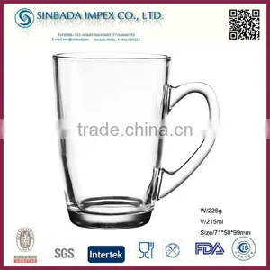 SGS Level KTZB44, Wholesale Small Lid Custom Glass Coffee Cups thumbnail-1
