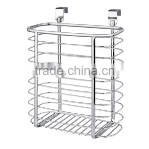 Wholesale Kitchen Accessories Black Kitchen Metal Cabinet Storage Basket thumbnail-2