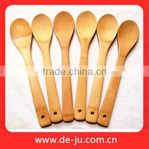 Soup Spoons Bamboo Ladles Long Handle Bamboo Spoons thumbnail-1