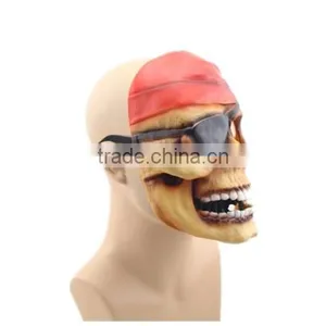 Halloween Pirate Latex Vinyl Mono-eye Masks thumbnail-2