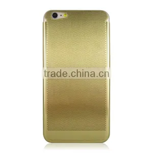 Stainless Steel Hollow Phone Case for IPhone 5 / 6 / Plus thumbnail-1