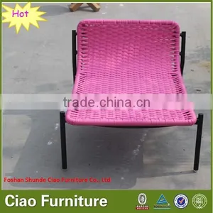 Outdoor Pool Side UV Resistance Rattan Chaise Lounge Chair thumbnail-1