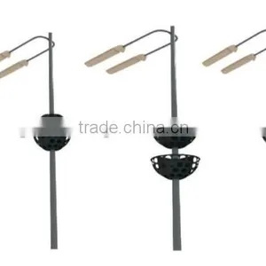 Hanging Planter Lamp and Light Pole Decorative Hanging Plastic Flower Pot Planters thumbnail-6
