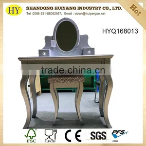 Luxury Combined Wooden Glossy Dressing Table thumbnail-1