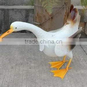Animal Ornaments Metal Duck thumbnail-3