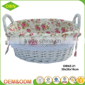 China Manufacture Export Good Quality Custom Promotional Cheap Holiday Wicker Gift Baskets thumbnail-3