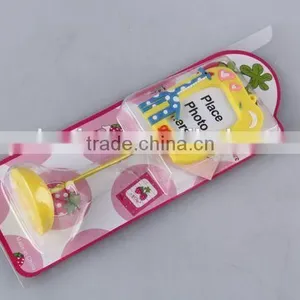 Cartoon Car/animal Design Silicone Vertical Mini Photo Frame Hot Sale Photo Holder thumbnail-2