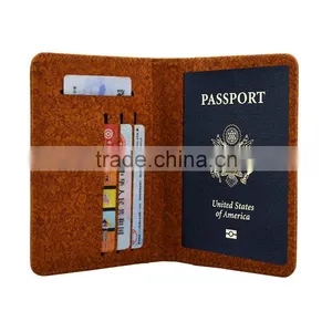Simple Desgin Leather Travel Passport Holder Men With RFID Protection Wholesale thumbnail-1