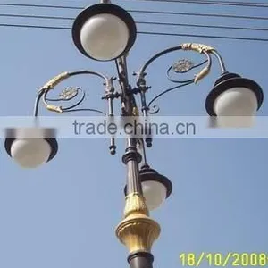 Square Used Lamp Poles/ductile Casting Posts/outdoor Park Lighting Posts thumbnail-6