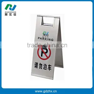Mirror Steel no Parking Sign thumbnail-5