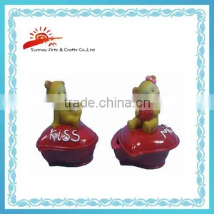 Poly Resin Jewelry Box Country Home Decor Resin Home Decoration thumbnail-1