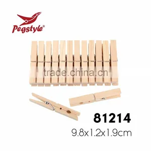 Cheap Price Useful Peg Custom Design Eco-friendly Pine Wooden Clothespin thumbnail-5