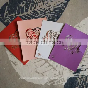 Laser Cut Decoration Card Party Invitation Card Table Card Wedding Place thumbnail-4