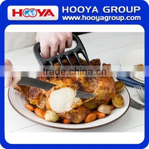 Barbecue Meat Claws- Meat Shredder (Pork, Beef, Chicken) - Meat Handler Forks for Shredding Lifting and Mixing thumbnail-4
