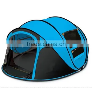 2016 New 3-4 People Automatic Leisure Tents Lightweight Speed up Outdoor Camping Tent thumbnail-5