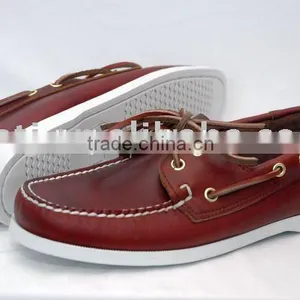 Classic Men's Handsewn Boat Shoes Loafer Shoes Slip on Shoes thumbnail-3
