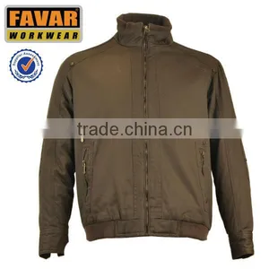 Mens Winter Break Quilted Work Jacket Canvas Cotton Jackets thumbnail-1