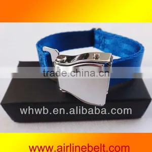 Unique Aircraft Buckle Stainless Steel Cable Bracelet thumbnail-1
