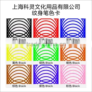 Kearing Tattoo Marker Temporary Tattoo Pen for Funny Body Skin Drawing Non Toxic for Human Being # TM10 thumbnail-4