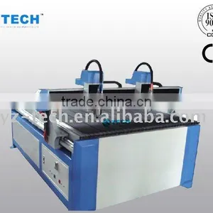XJ1212 Two Heads Dual Spindles Cnc Stone Cutter Router With CE thumbnail-2