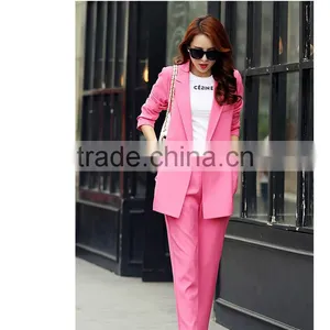 Fashion Ladies Office Suits Custom Women Suit WMS02 thumbnail-2