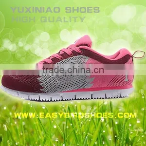 High Quality Men Sport Running Shoes Sneakers Brand, Male Fly Fabric Sport Shoe Running Made in Jinjiang thumbnail-4