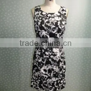 2015 Women Casual Printed Dress Pattern thumbnail-1
