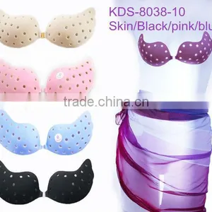 Super Thin Breathable Adhesive Seamless Concealling Bra thumbnail-1