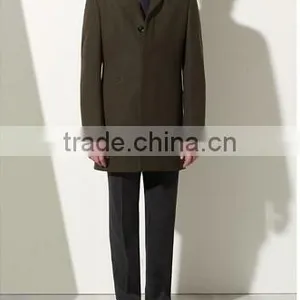 2014 Winter Season Latest Style Formal Occasion Slim Fit Mens Cashmere Men Coat thumbnail-5