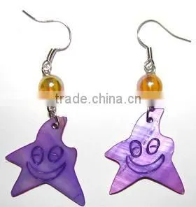 Fashion Earring, Shell Earring, Shell Jewelry thumbnail-1