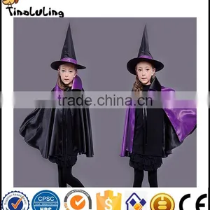 Children Witch Cloak Cosplay Halloween Cloak Children's Day Halloween Performance Cloak thumbnail-5