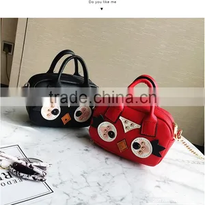 Red Handbags Cheap Women Famous Fashion Sling Bag thumbnail-4