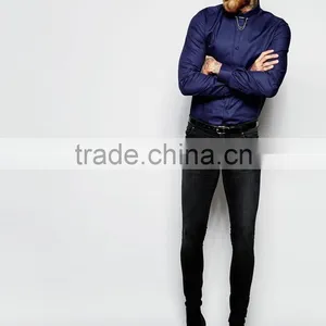 Custom Mens Silk Dress Shirt thumbnail-4