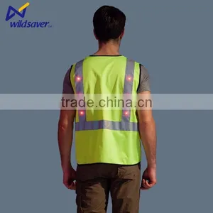Wholesale Cheap Flashing Led Safety Vest thumbnail-4