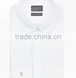 White French Cuff Shirt Mens Dress Shirt Design thumbnail-1