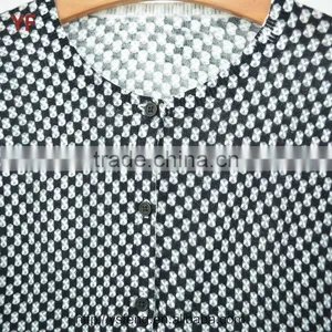 Print Cardigan Woolen Kids Knitted Sweater Designs For Children thumbnail-3