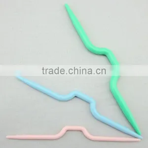 ABS Plastic 3pcs Set Knitting Needles thumbnail-1