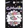 Custom Make Car Window Glitter Stickers Heart of Love Design With Printing for Face, Kids thumbnail-1
