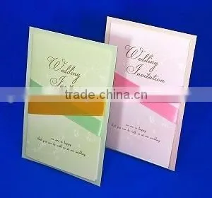 Wedding Invitation Cards 'RIBON TIE' Made in Japan Wholesale thumbnail-1