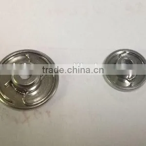 Stainless Steel DIY Jewelry Accessories Unique Steel Snap Button Jewelry Trendy Bracelet Chunks Accessories Press Button Base thumbnail-2