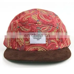 Scrollwork Custom 5 Panel Hat Custom Hat thumbnail-1
