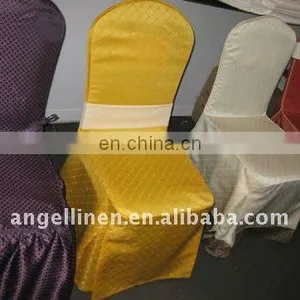 Chair Cover With Plume Sash in Polycotton Material thumbnail-1