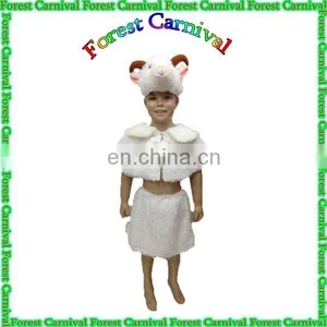 TZ8056-13 Popular Fancy White Sheep Mascot For Girls Manufacturer thumbnail-1