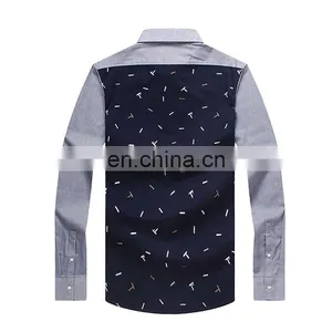 China Wholesale Latest Design Shirt for Men With 100% Cotton thumbnail-4