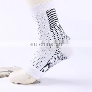 Foot Sleeves (1 Pair) Best Plantar Fasciitis Compression for Men & Women - Heel Arch Support/ Ankle Sock#YLW-01 thumbnail-3