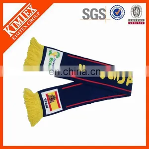 Promotional Winter Acrylic Knitted Soccer Scarf thumbnail-5
