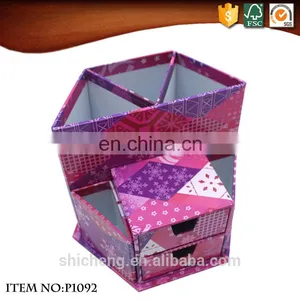 Cardboard Pen Holder Stationery Set for Kids thumbnail-1